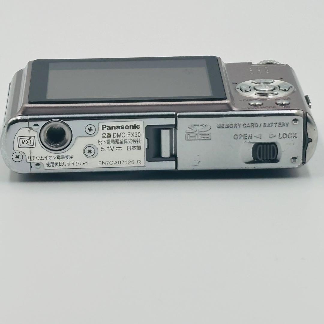 動作確認済み　Panasonic DMC-FX30 デジタルカメラ