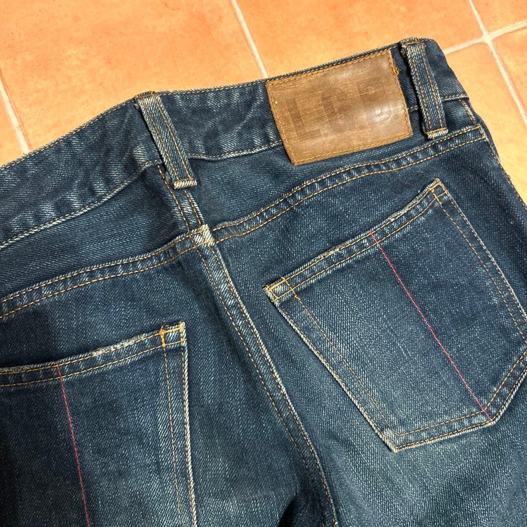 LGB ブーツカットデニム ダークブルー