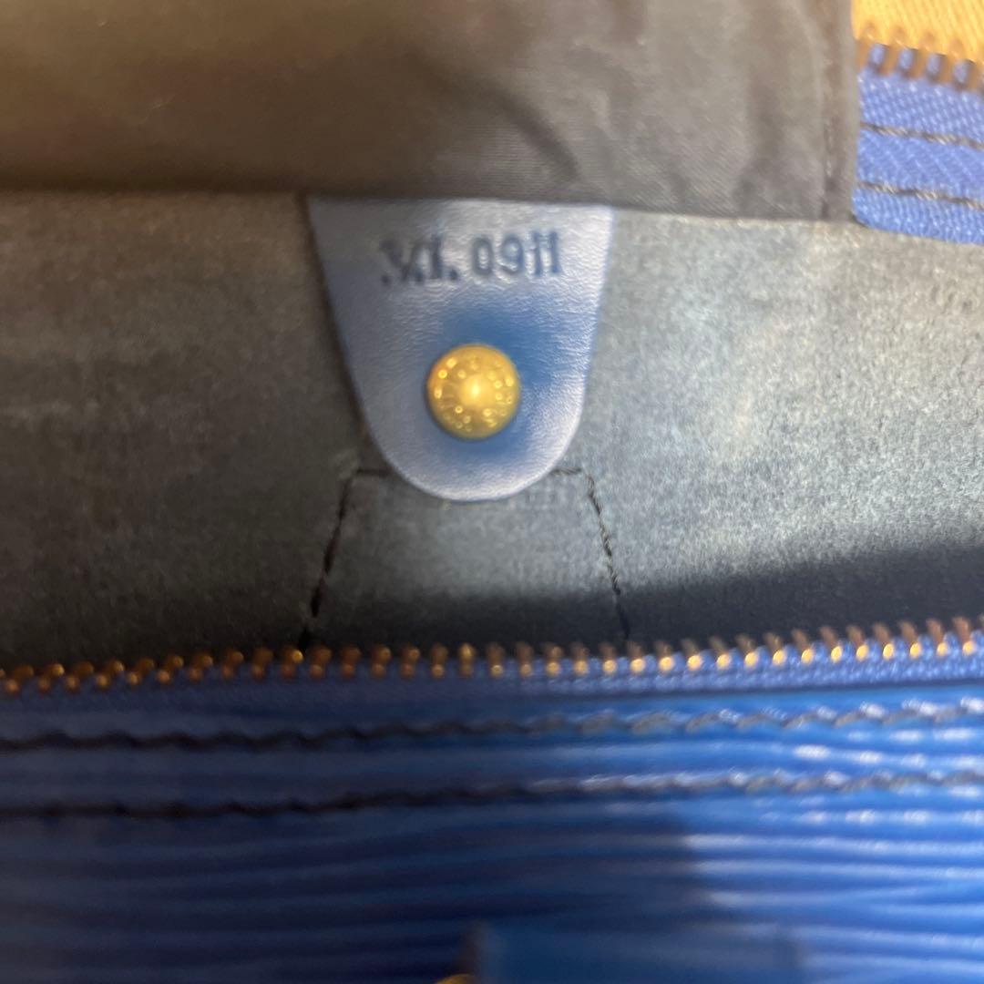 Louis Vuitton エピ スピーディ35 トレドブルー