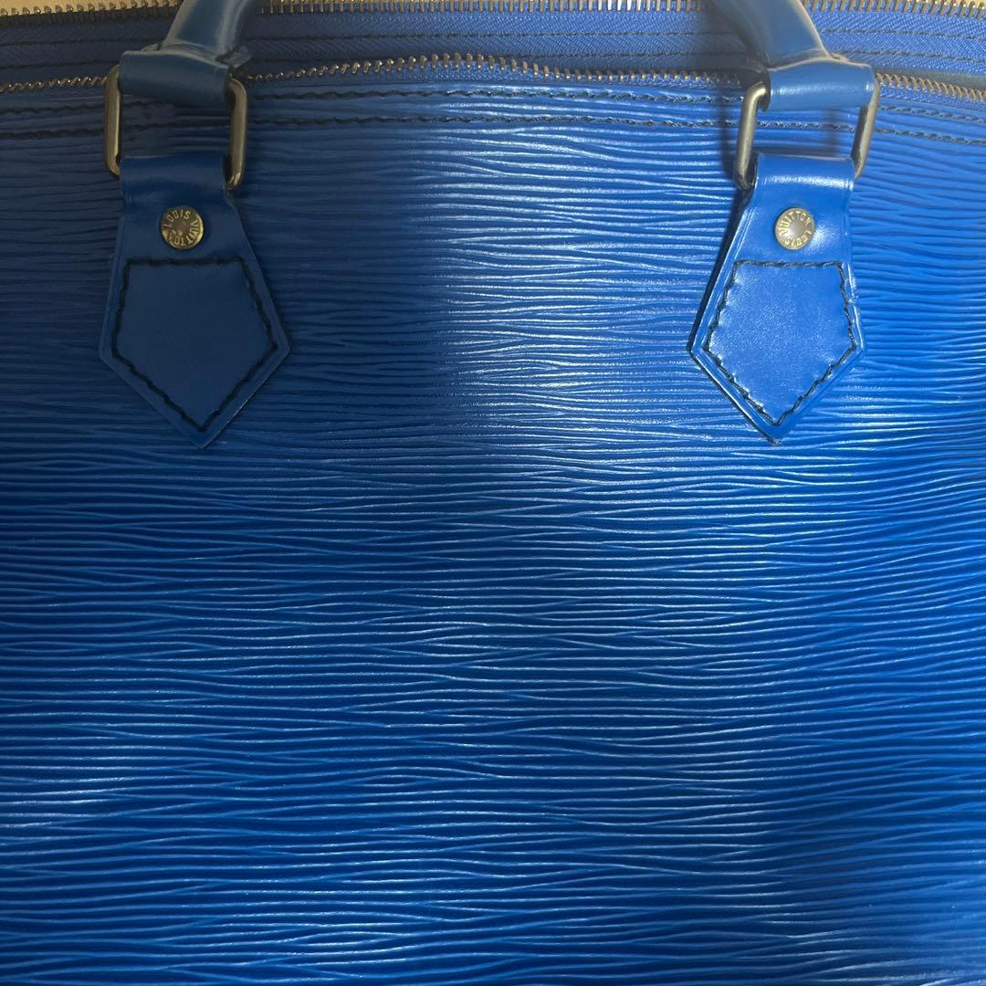 Louis Vuitton エピ スピーディ35 トレドブルー