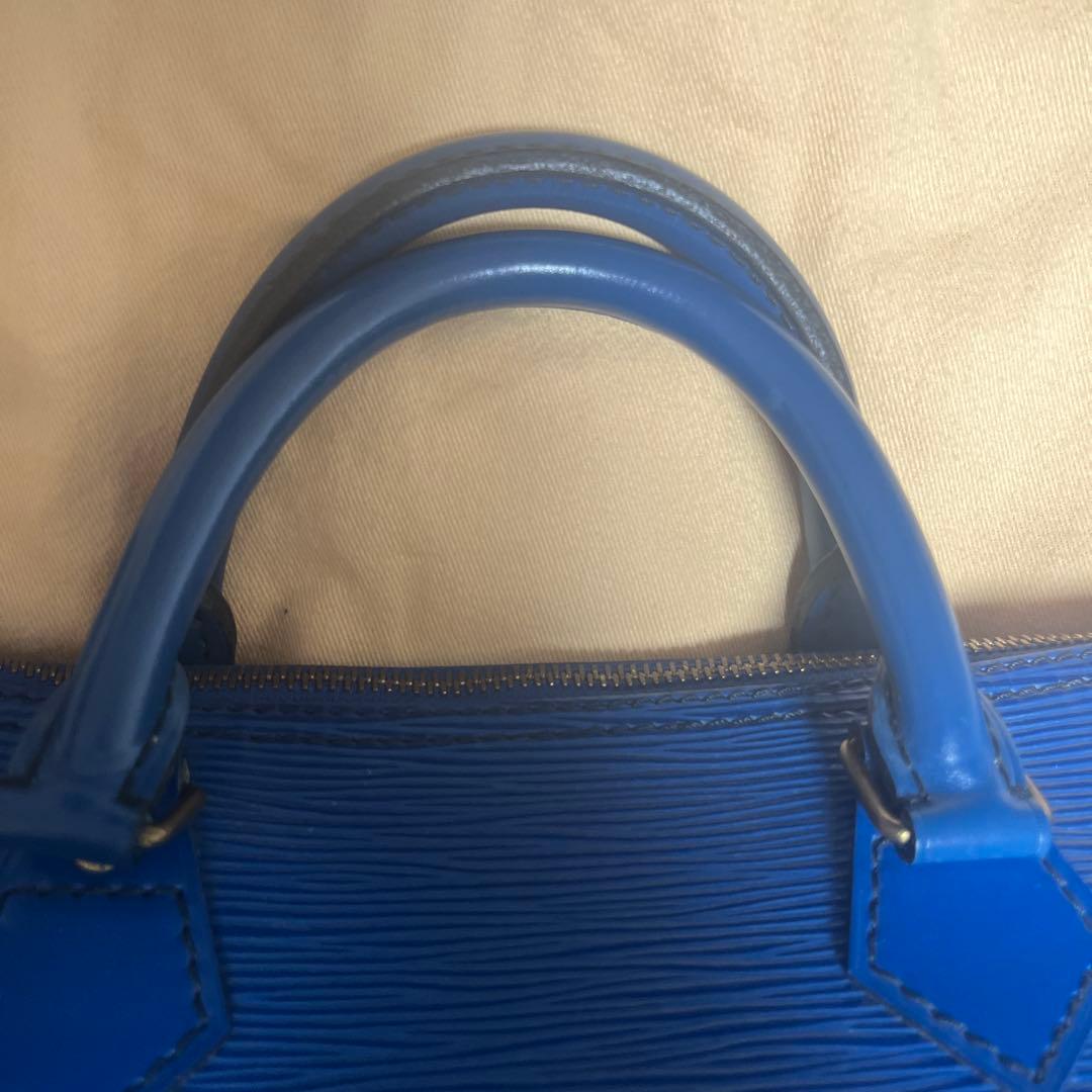 Louis Vuitton エピ スピーディ35 トレドブルー