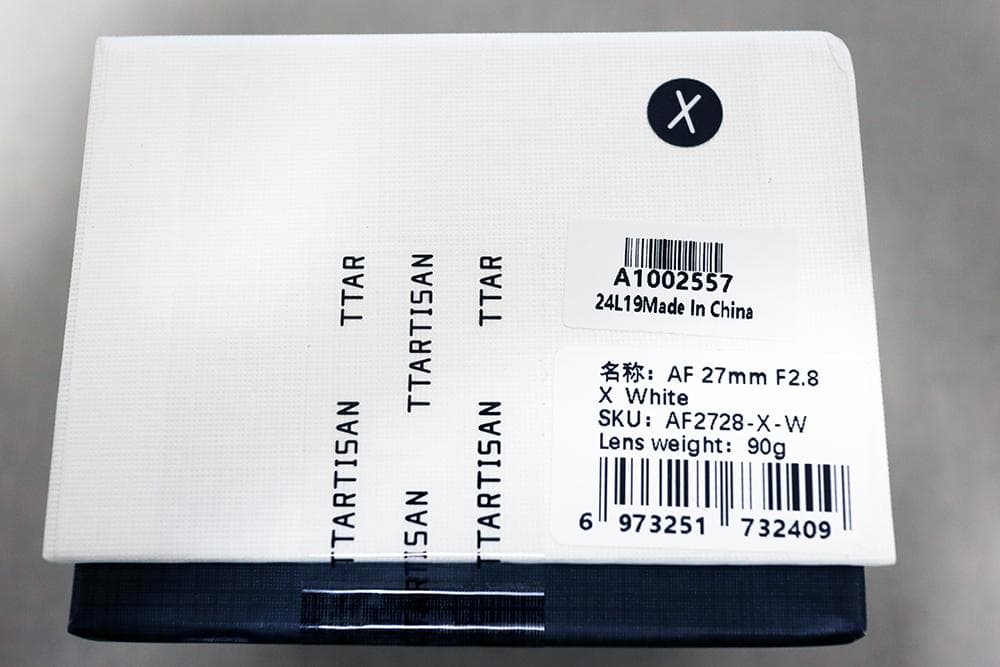 TTArtisan AF 27mm F2.8 フジフイルム Xマウント ホワイト