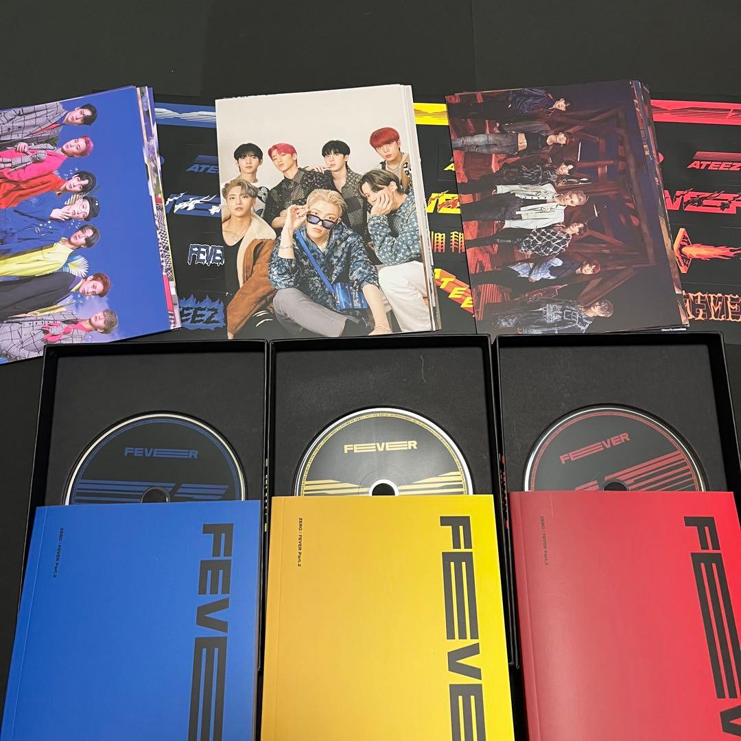 ATEEZ FEVER全種 アルバム12枚セット