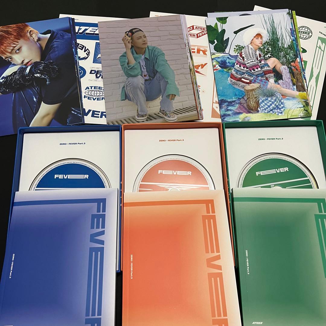 ATEEZ FEVER全種 アルバム12枚セット