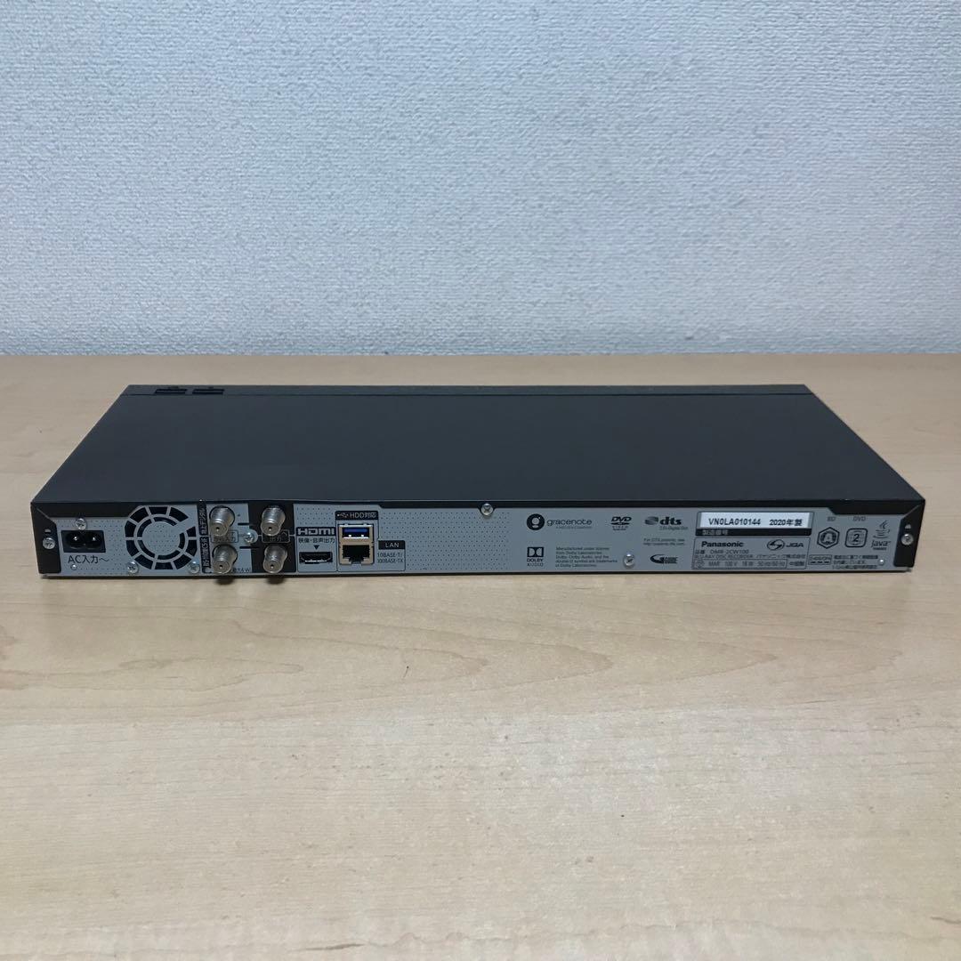 パナソニック　ブルーレイプレーヤー　DMR-2CW100 2020年製