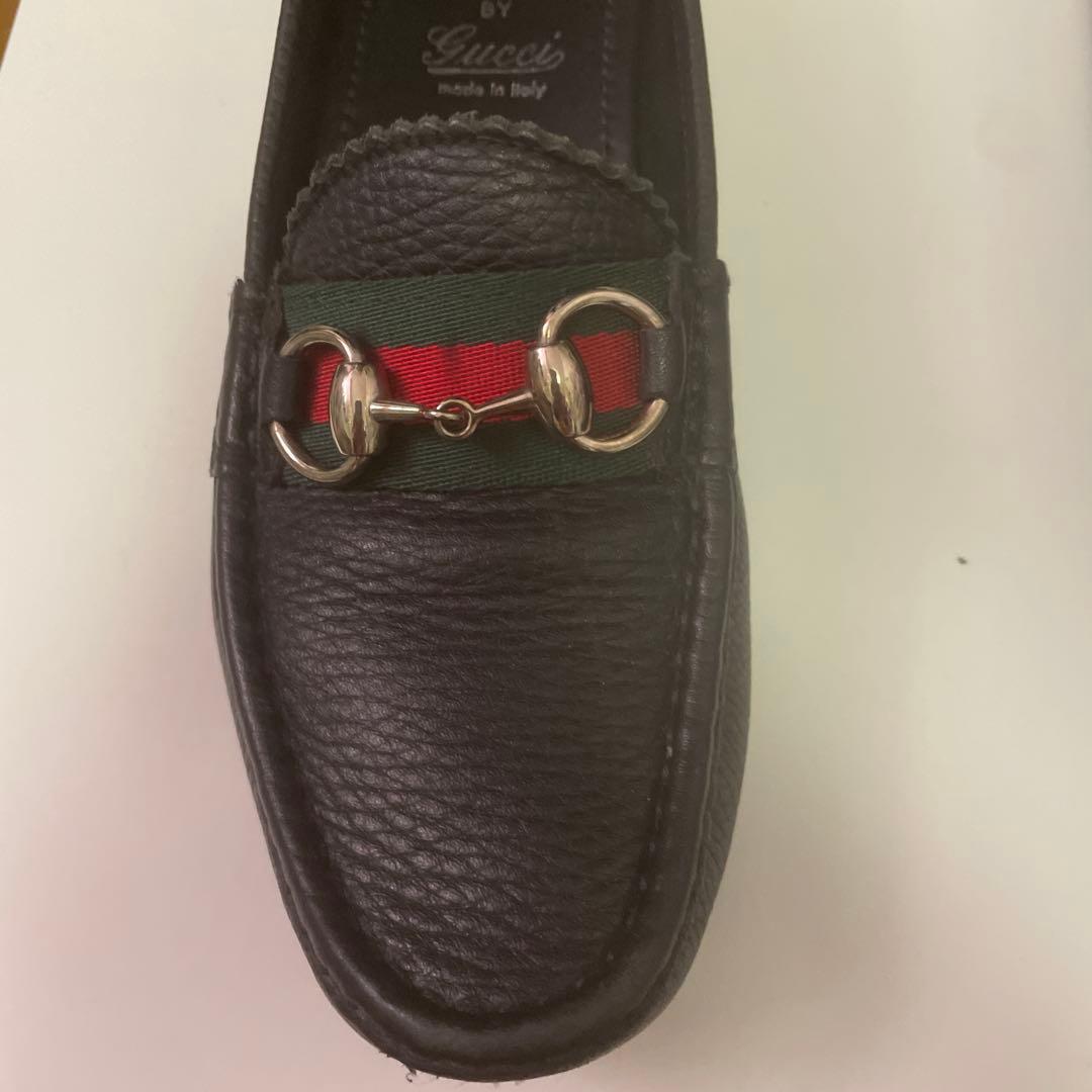 Rascal‼️Gucci ブラックレザー ローファー35