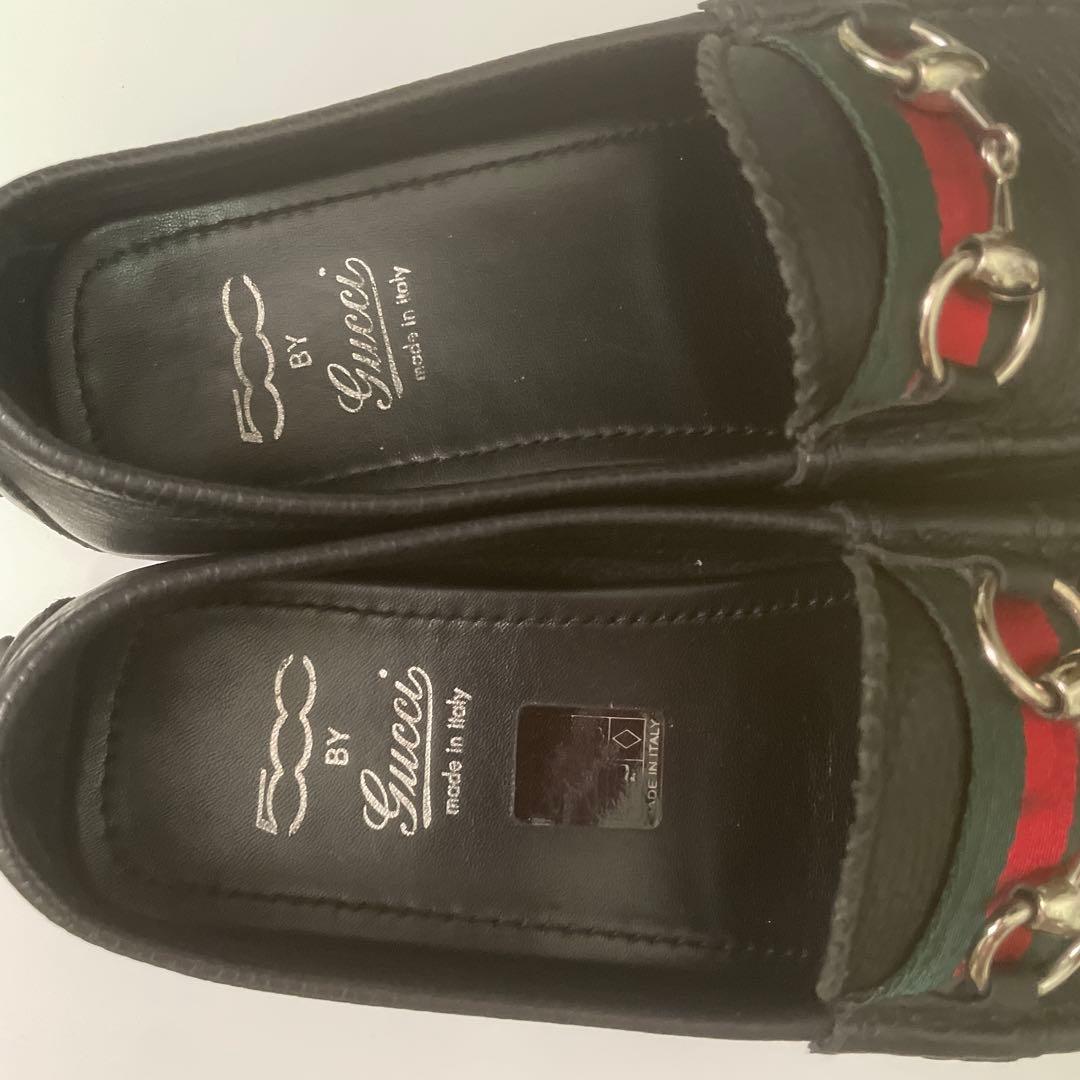 Rascal‼️Gucci ブラックレザー ローファー35