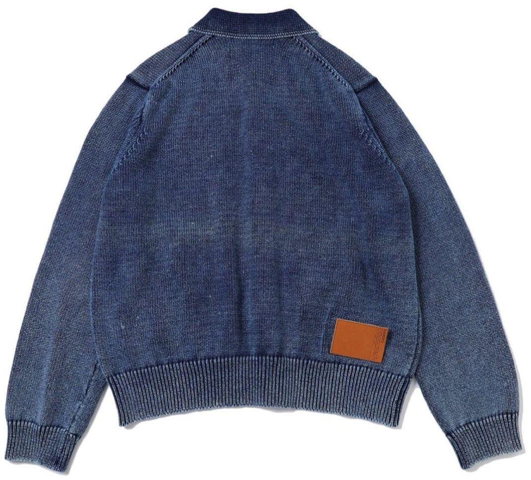 【最安値】DAIRIKU VINTAGE DYED KNIT JACKET