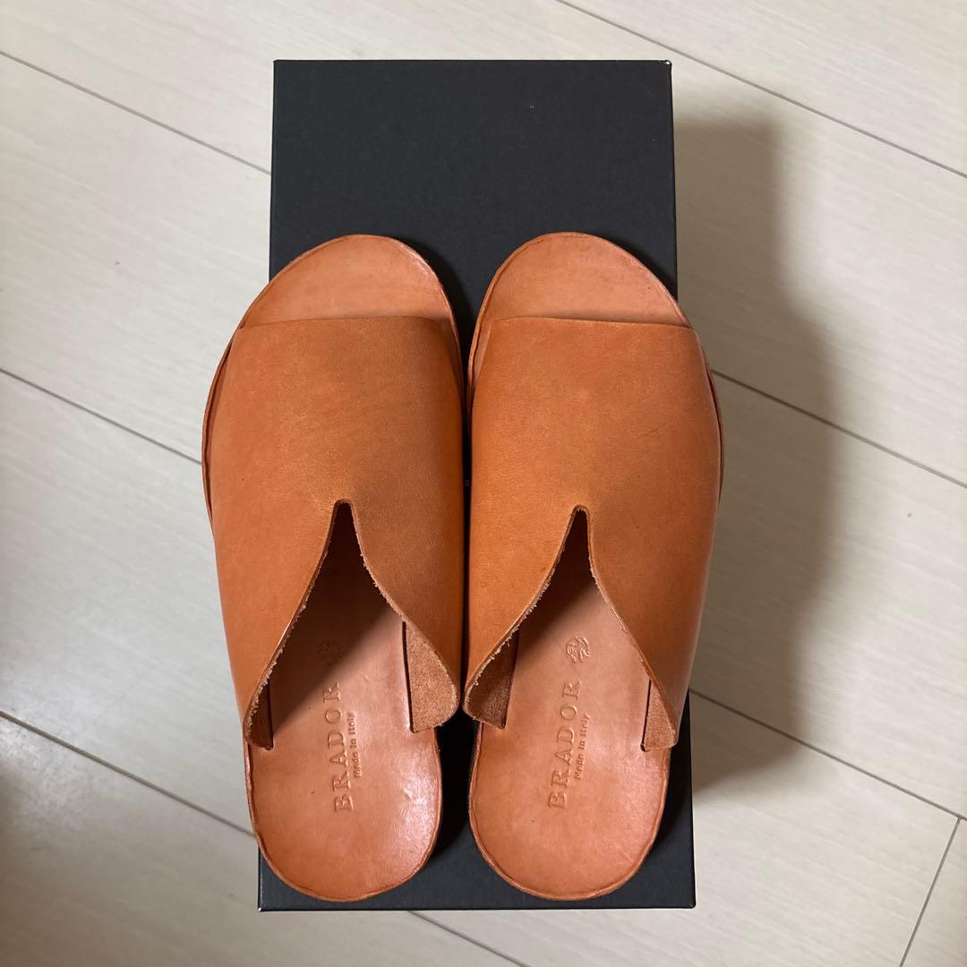 BRADOR レザーサンダル　レディース36