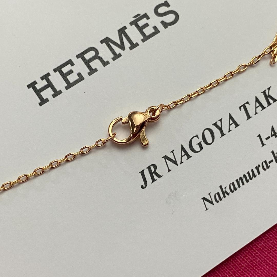 エルメスミニポップH ペンダント ネックレス