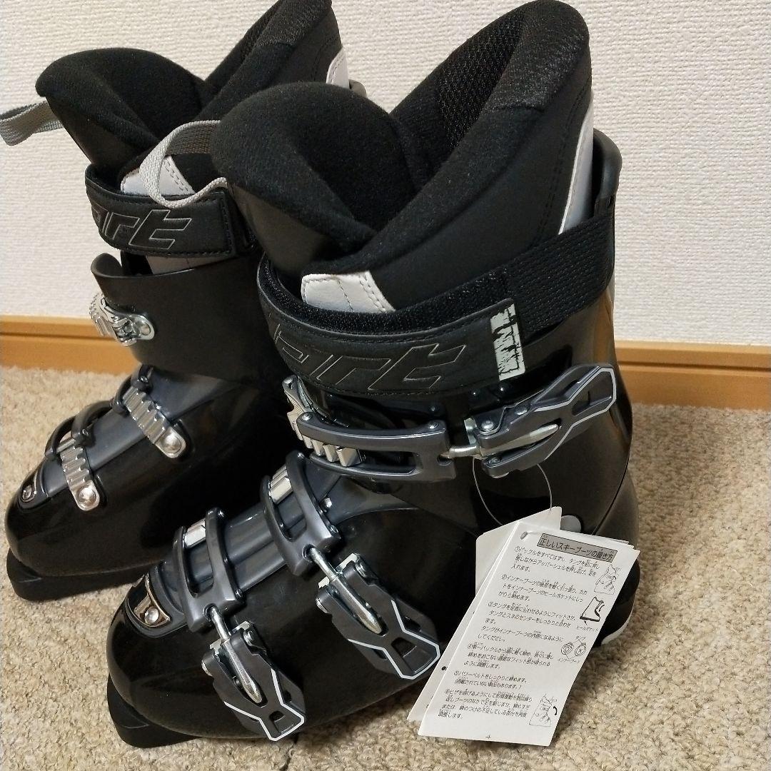 ハート　スキー靴 25.5 （実寸約23センチ）ブラック 新品タグ付き　メンズ用