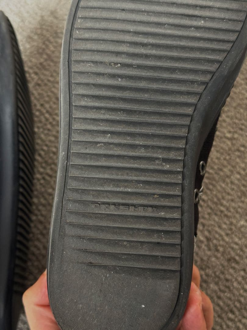 Rick Owens DRKSHDW Hexa スニーカー ブラック