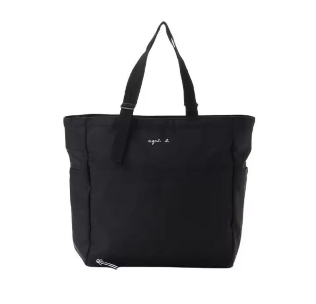 <新品タグ付き> アニエスベー　ロゴ ペアレンツバッグ マザーズバッグ