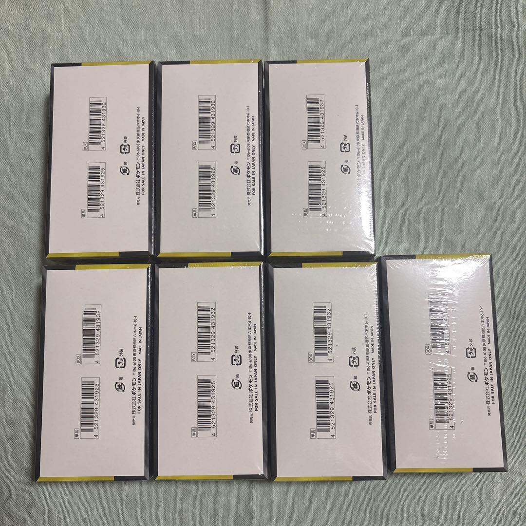 ポケモンカードMEGAドリームex新品未開封 7BOXシュリンク付