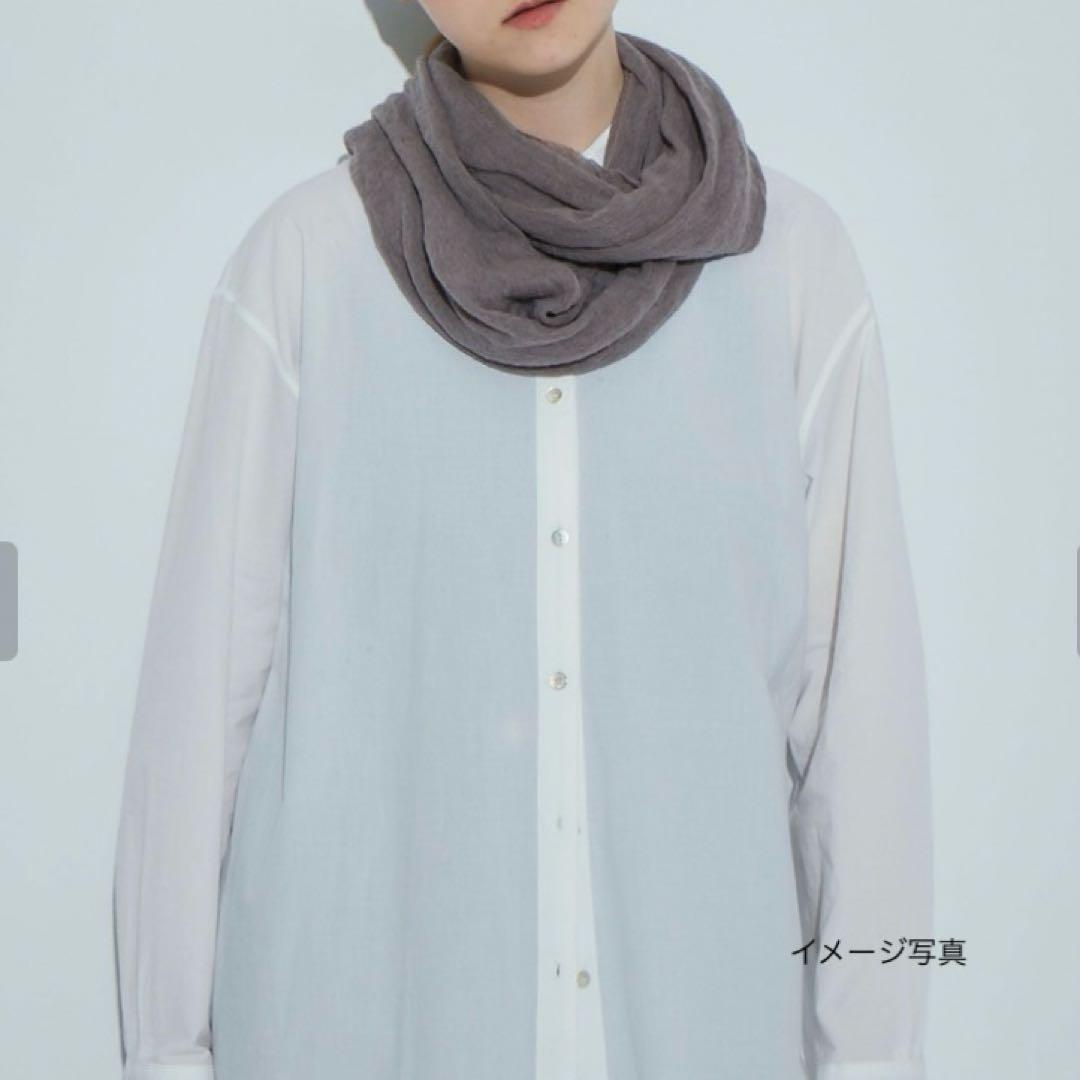 美品✨Pin1876 イタリア製 高級カシミヤ　スヌード ストール