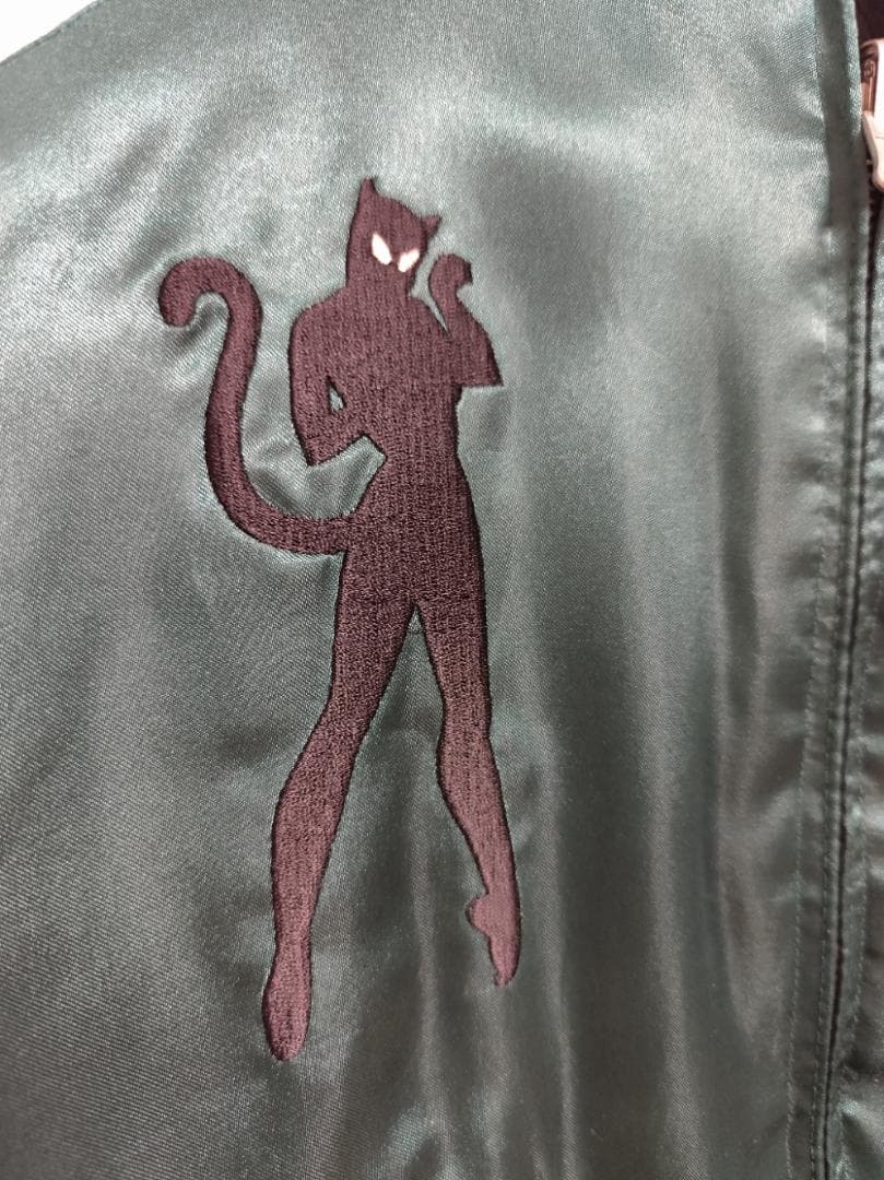 【連休セール】クリームソーダ リバーシブル スカジャン