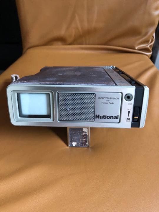 お値下げ ビンテージ　ナショナル　テレビ付きラジオ アンティーク