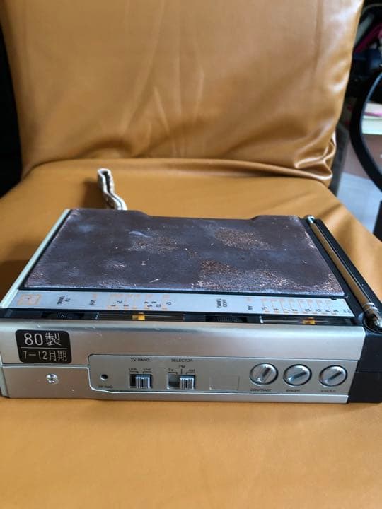 お値下げ ビンテージ　ナショナル　テレビ付きラジオ アンティーク