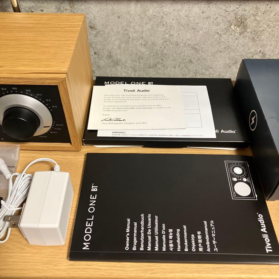 Tivoli Audio MODEL ONE BT ブルートゥース対応　高音質