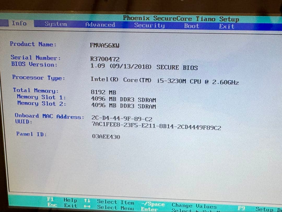 富士通 LIFEBOOK AH56/K i5 SSD 256GB 8GB AC付