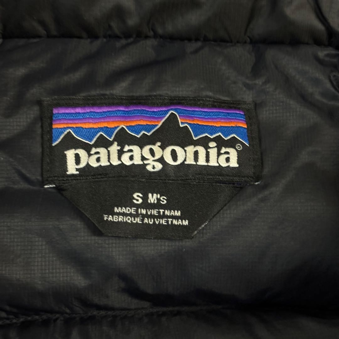 パタゴニア メンズ・フィッツロイ・ダウン・フーディ　ブラック　サイズS