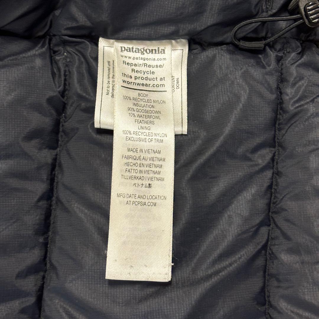 パタゴニア メンズ・フィッツロイ・ダウン・フーディ　ブラック　サイズS