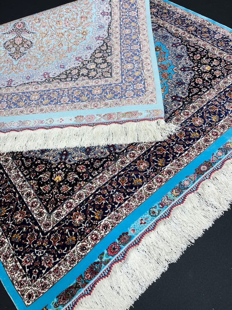 m*n様 最高級 ペルシャ絨毯シルク イラン クム産 約225万ノット100×1