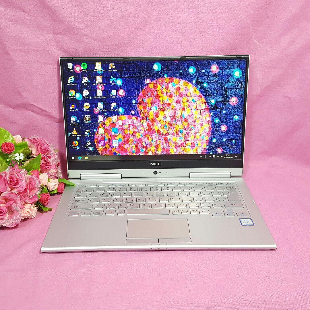 最新Win11搭載/NEC/SSD256G/タッチパネル/6世代搭載/小型軽量♪
