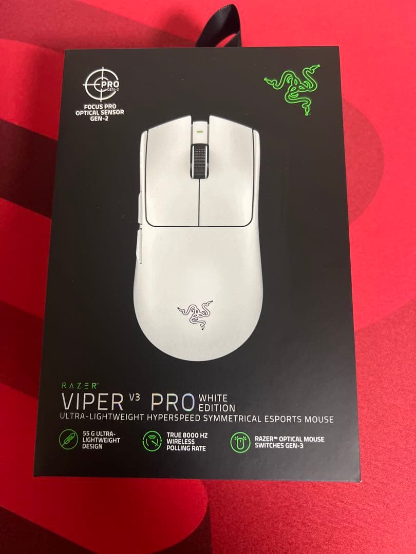 マウス・トラックボール Razer viper V3pro White Edition