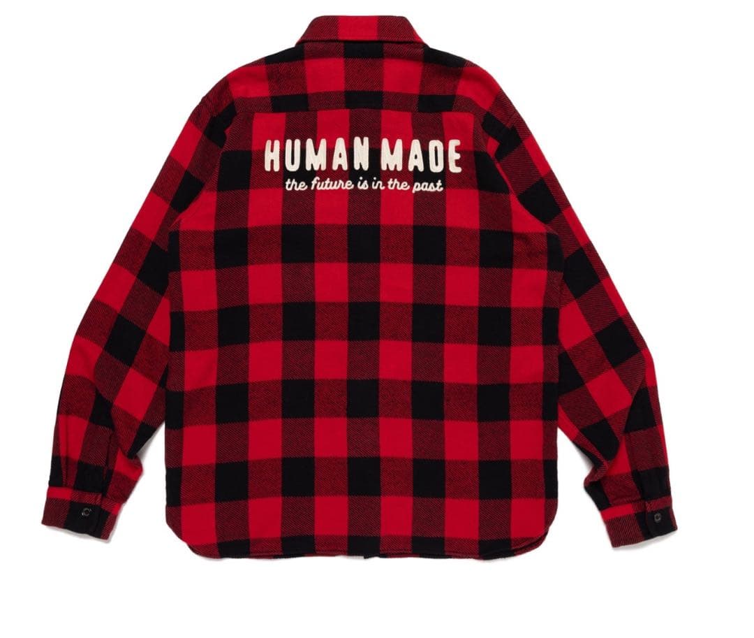 トップス HUMAN MADE Check Shirt \"Red\" L