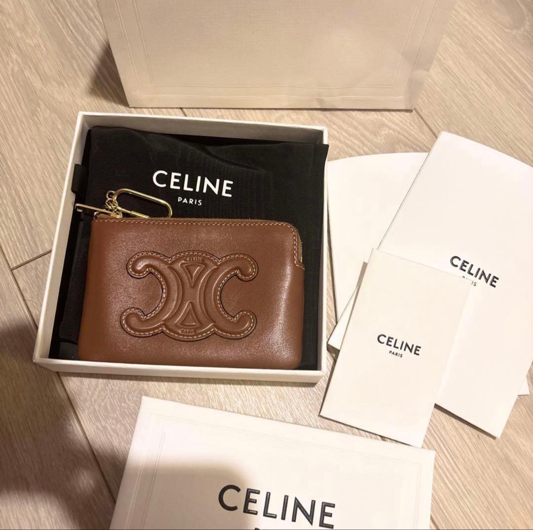 CELINE トリオンフ ＆カードポーチ　パース