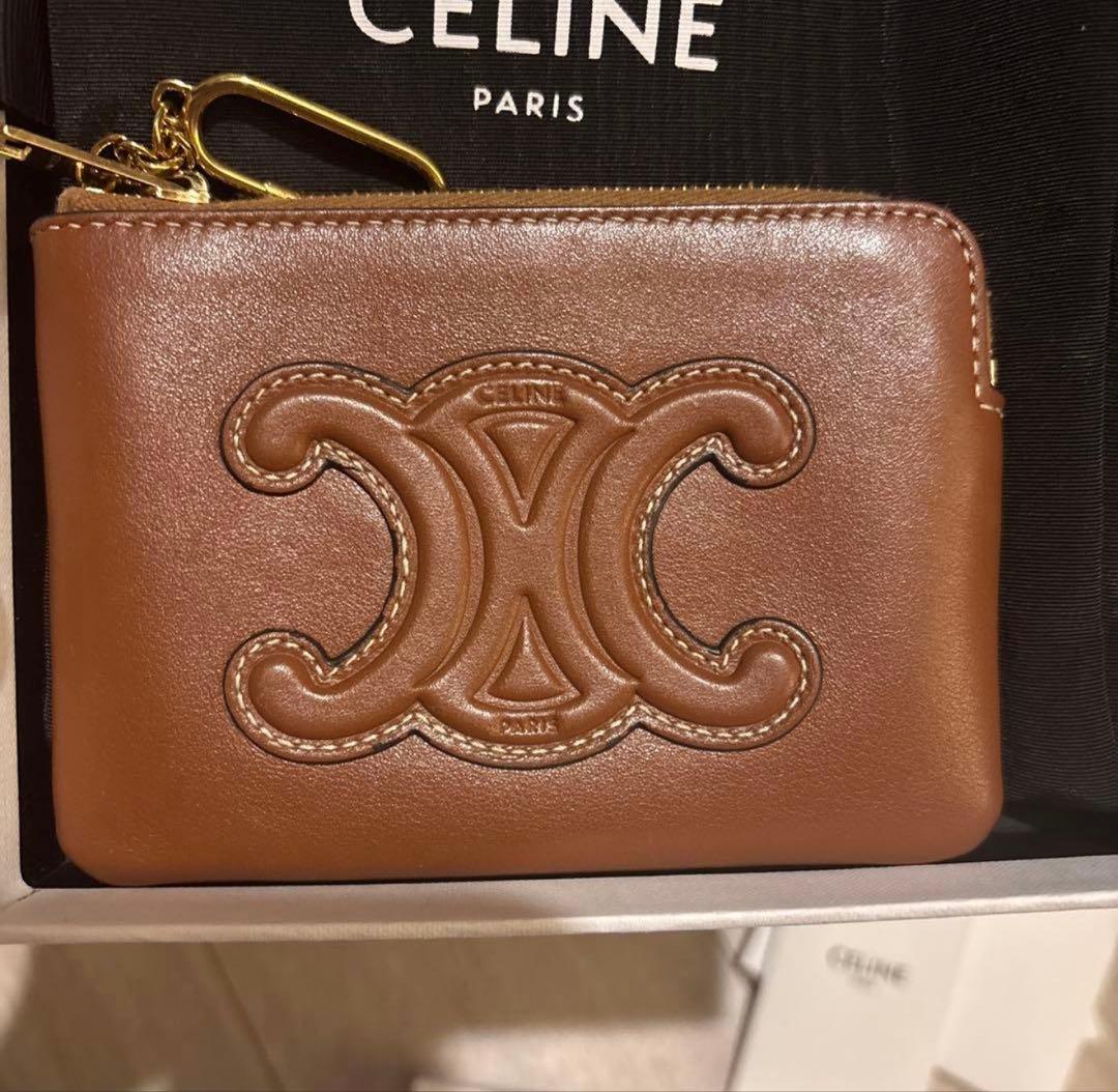 CELINE トリオンフ ＆カードポーチ　パース