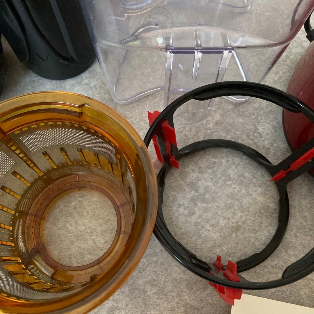 【美品】Kuvings Whole Slow Juicer レッド