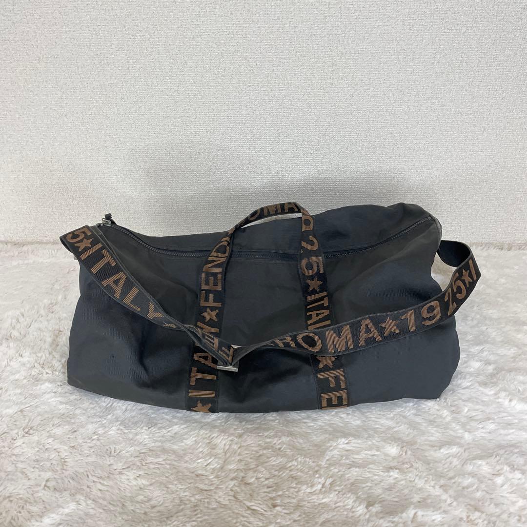 ビンテージ FENDI ボストンバッグ オールド ナイロン 2way
