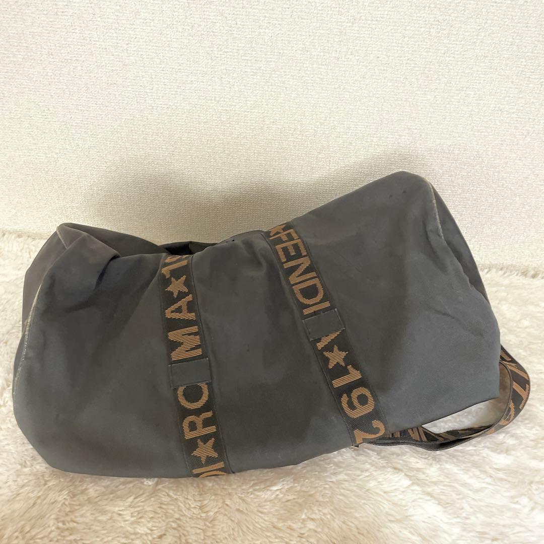 ビンテージ FENDI ボストンバッグ オールド ナイロン 2way