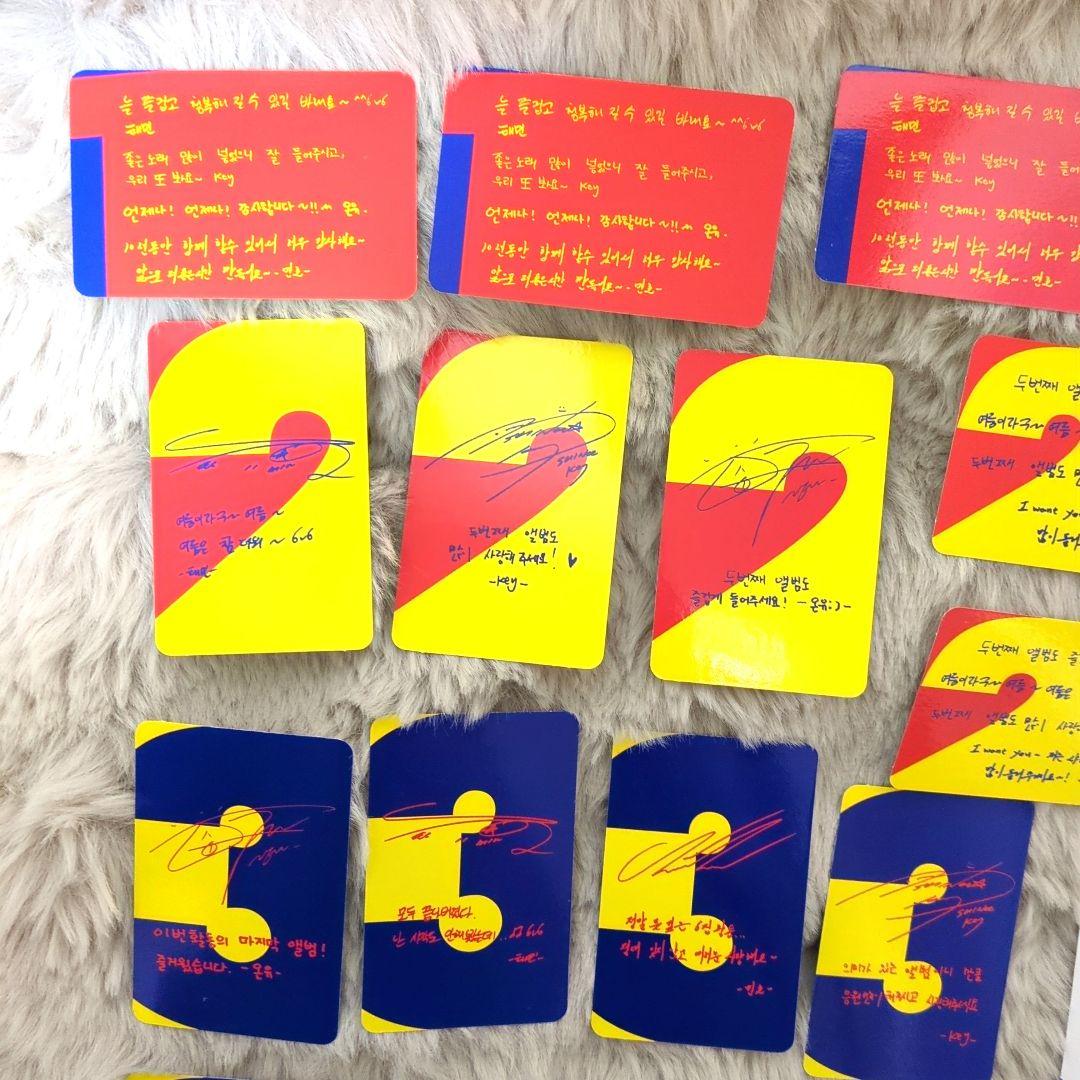 SHINee The Story of Light 公式トレカ