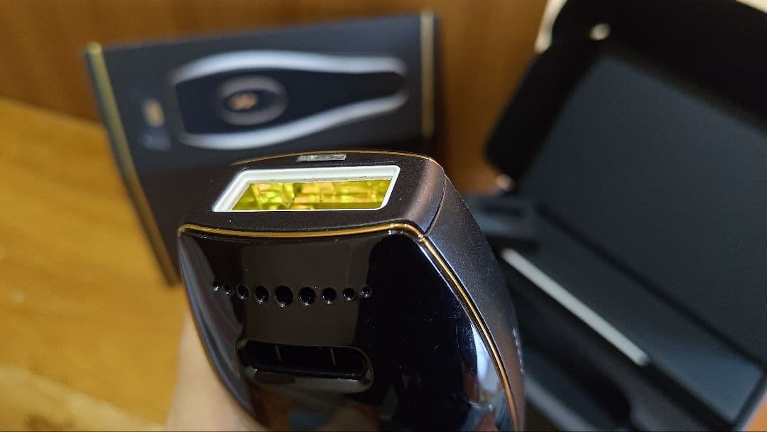 中古美品☆SmoothSkinブラック専用バニティセット☆スムーズスキン全身脱毛