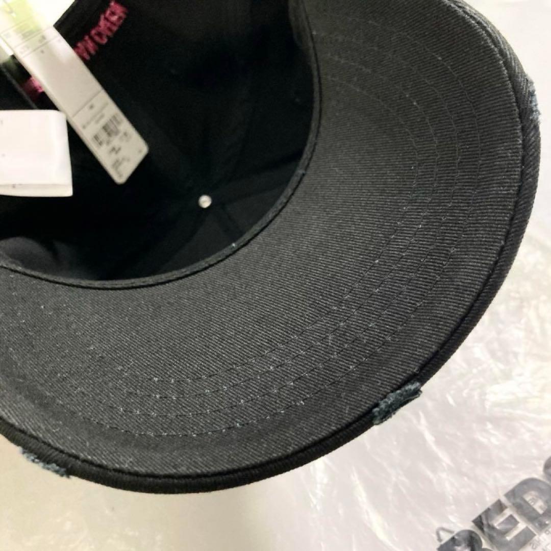 新品 定価4.0万円 DSQUARED2 キャップ ICONロゴ 黒