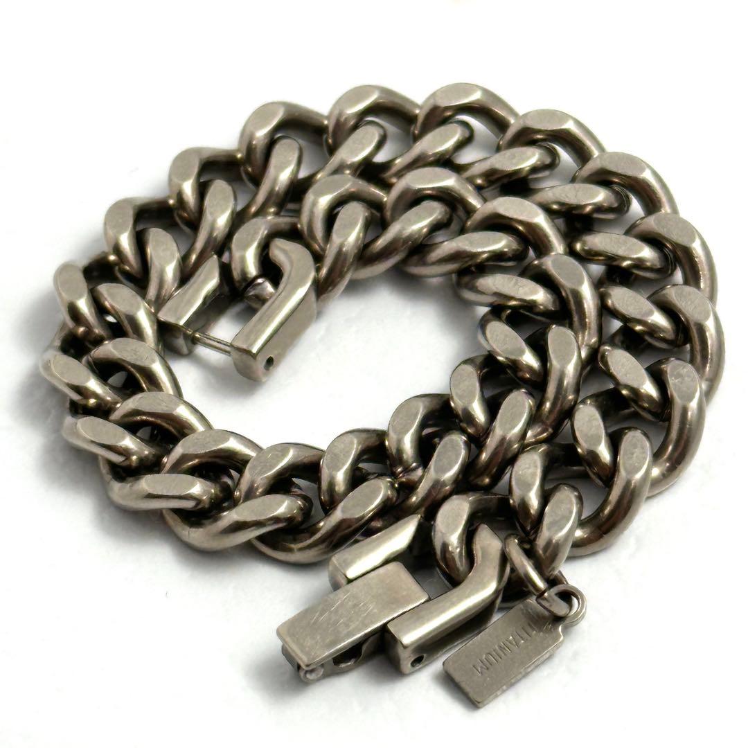 Phiten　ファイテン　チタン　ブレスレット　喜平　9mm