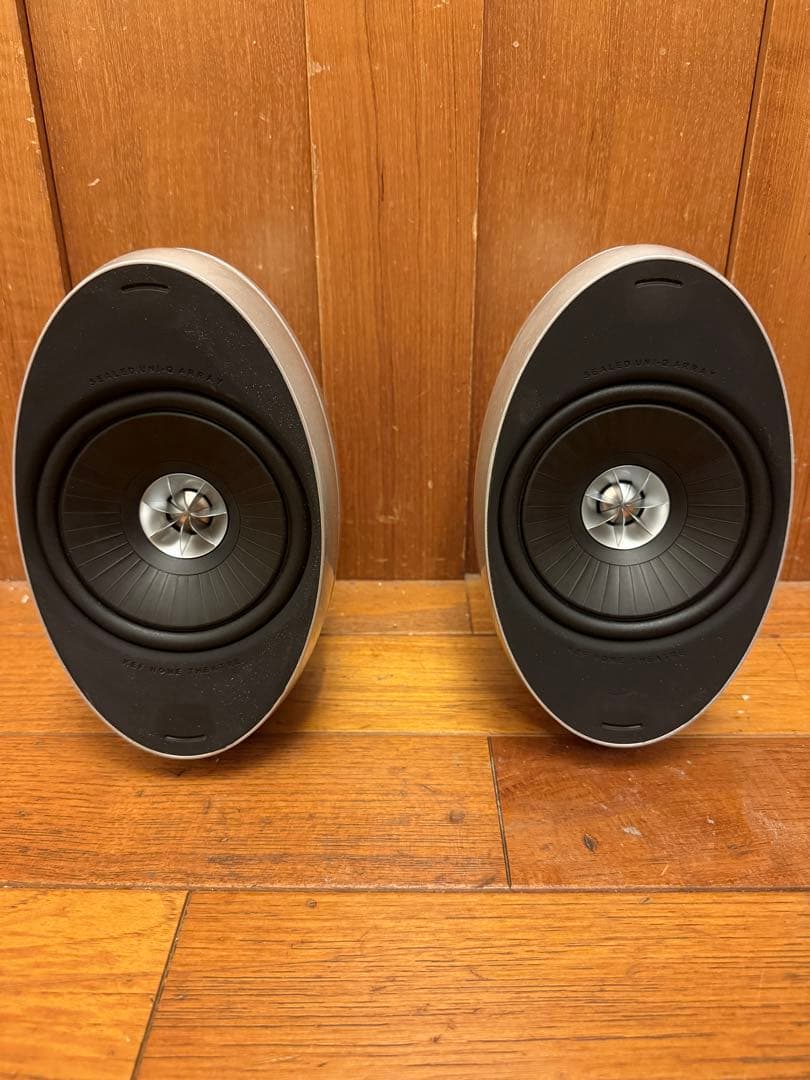 KEF HTS 3001SE SP3588 ケフ スピーカー ペア　シルバー