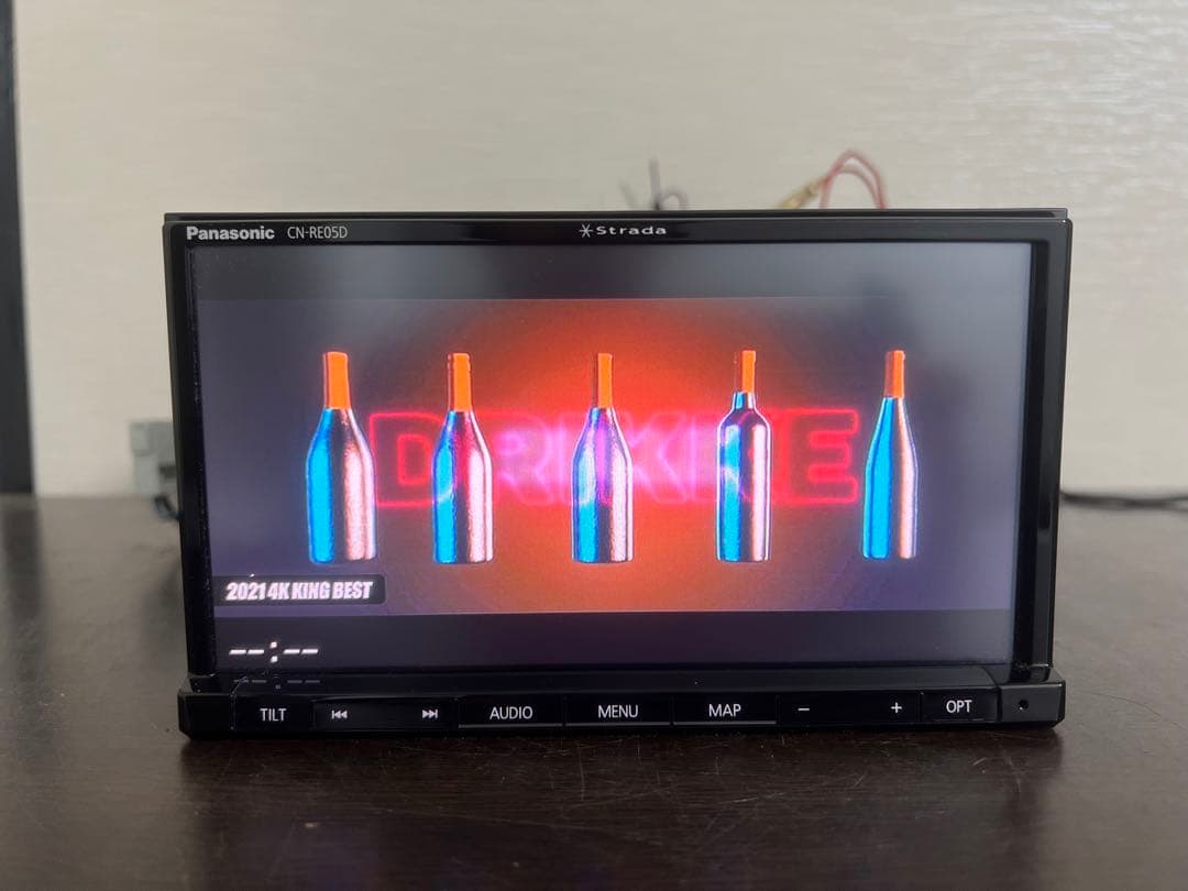 パナソニック カーナビ CN-RE05D 地図データ2018年式 動作確認済！