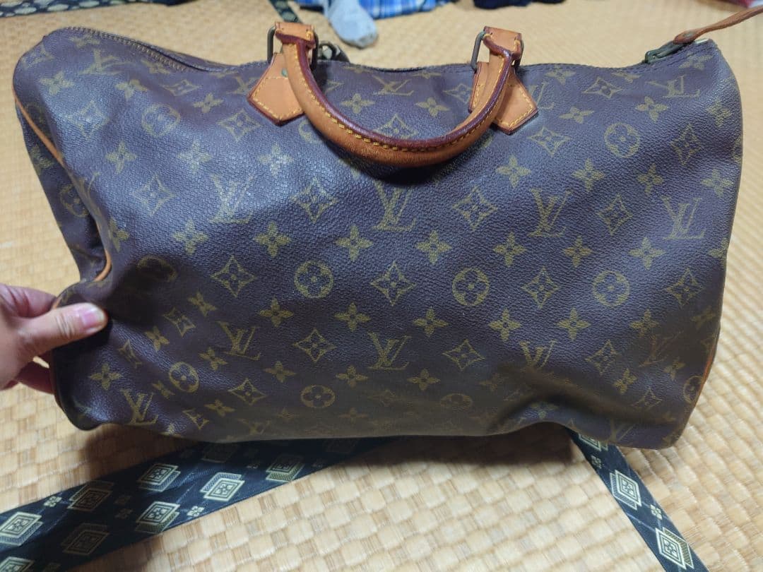 ルイヴィトン　LOUIS VUITTONスピーディー　ボストンバック　南京錠　鍵