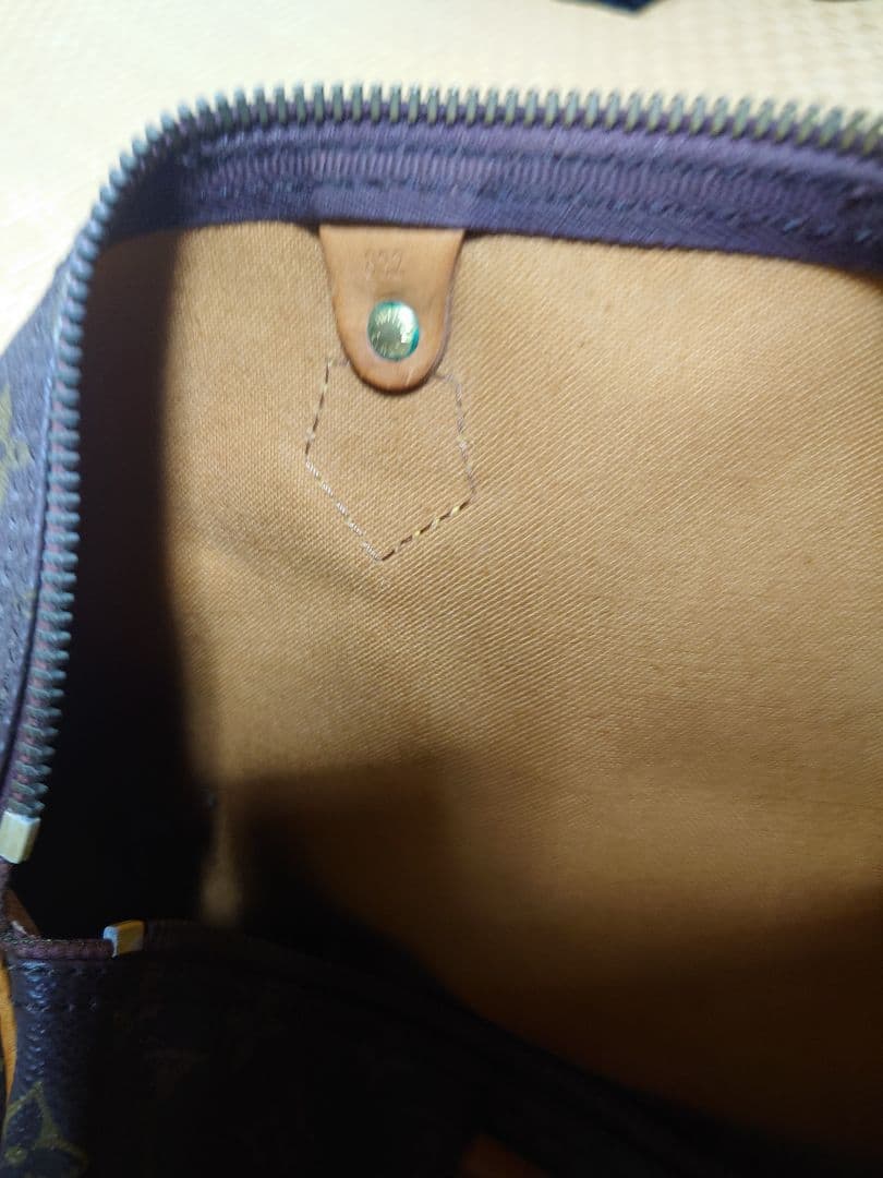 ルイヴィトン　LOUIS VUITTONスピーディー　ボストンバック　南京錠　鍵