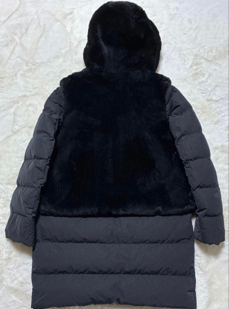 DUNO デュノ ディアムートン シープスキン切替 ダウン 44