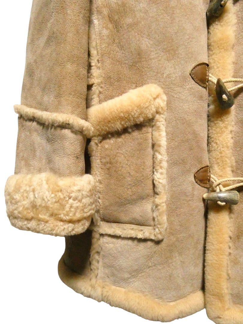 キングサイズ44！ほぼデッドストック！ARDNEYリアルムートンダッフルコート