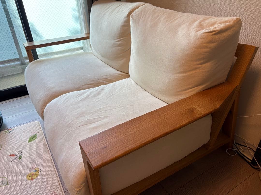 無印良品/2人がけソファ