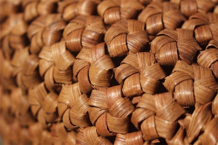 六角花結び編み 山葡萄 かごバッグ やまぶどう 山ぶどう カゴバッグ 持ち手 籠