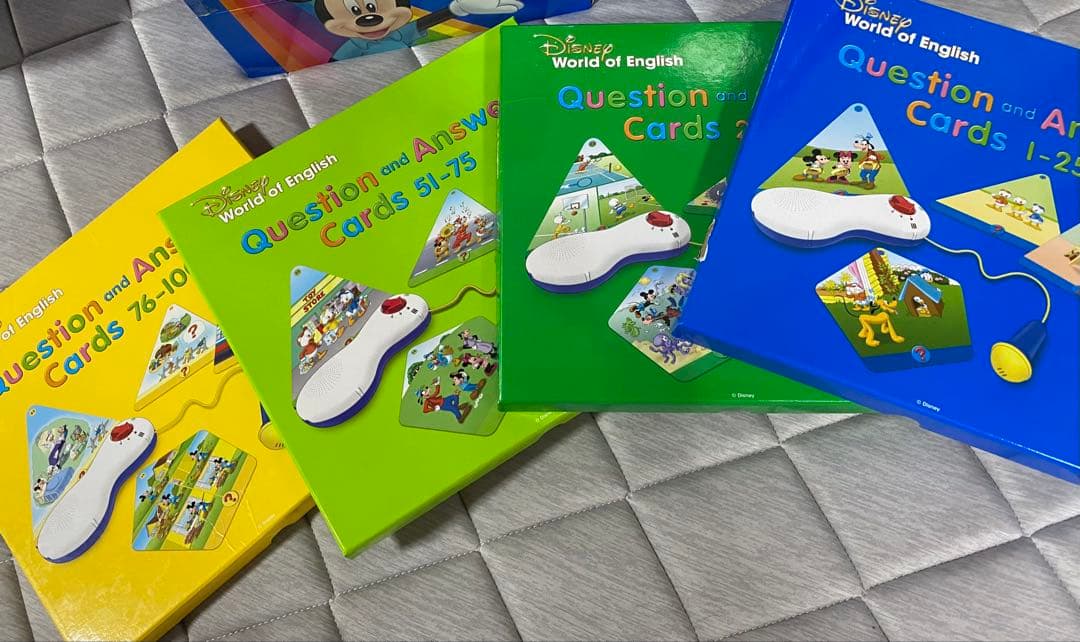 ＠まーーるん様⭐︎ DWE ディズニー・トークアロングカード　セット　最新版