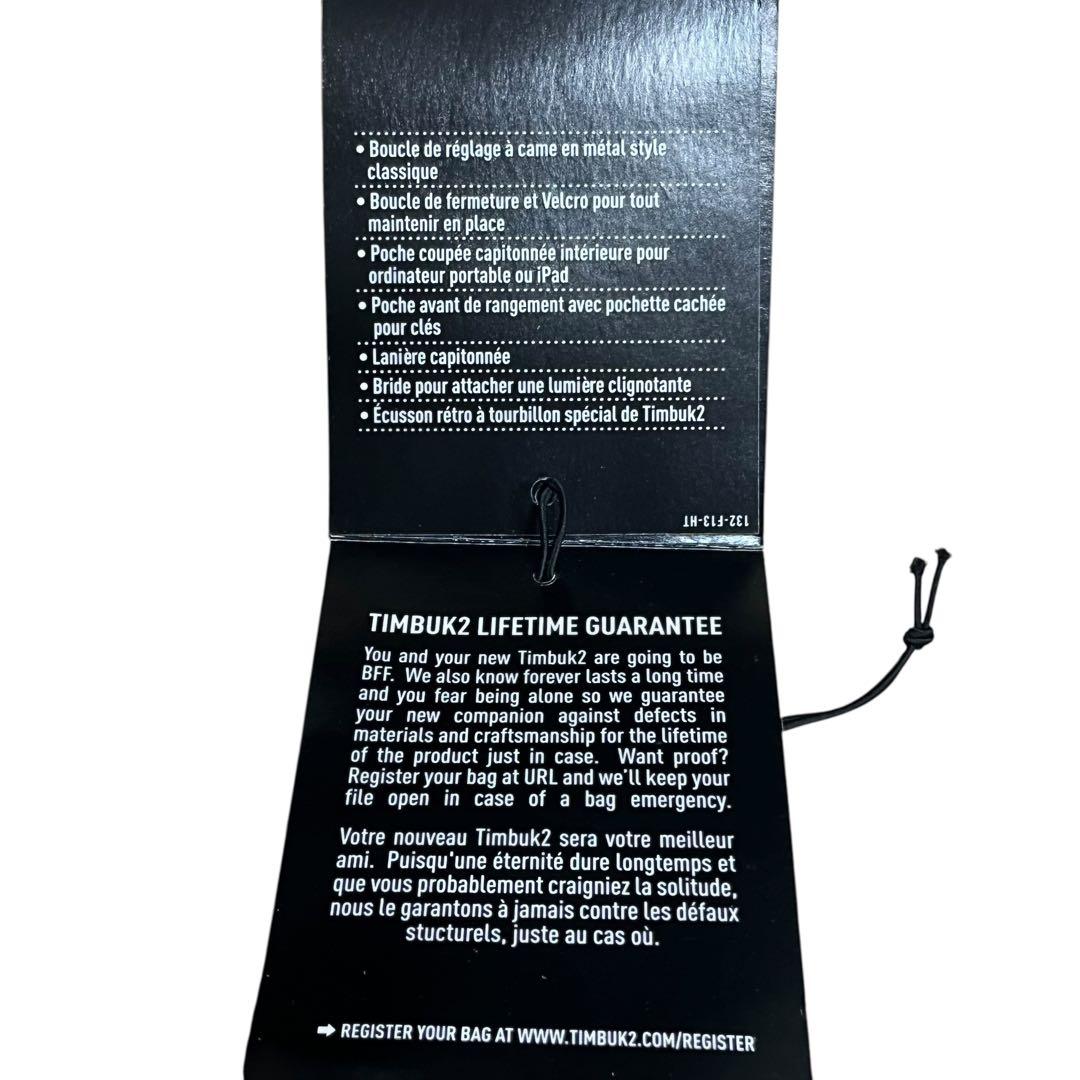 【旧タグ 廃盤】TIMBUK2 メッセンジャーバッグ Sサイズ 黒 レア 旧ロゴ