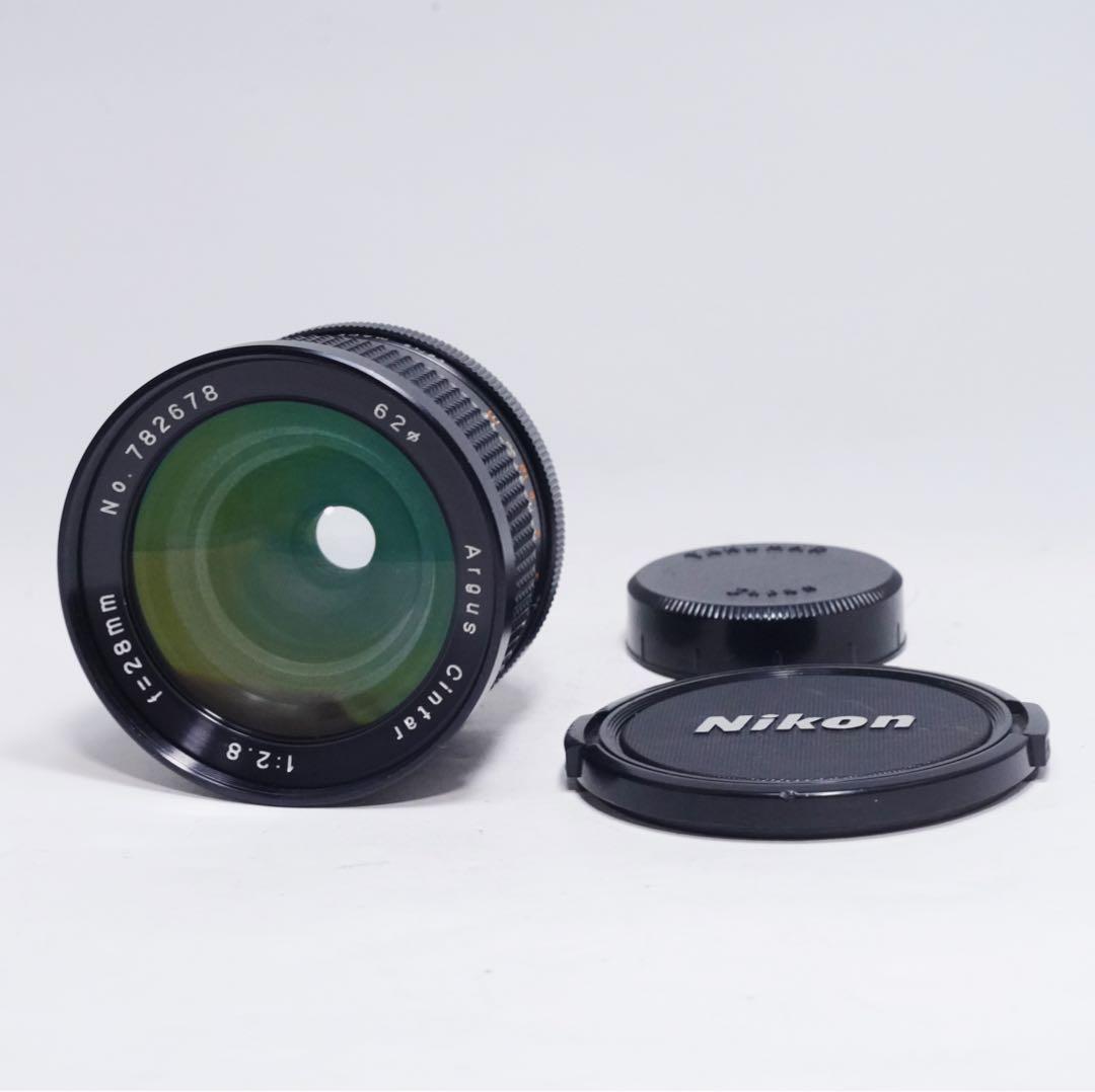 極美品 Argus Cintar 28mm f2.8 広角 単焦点レンズ
